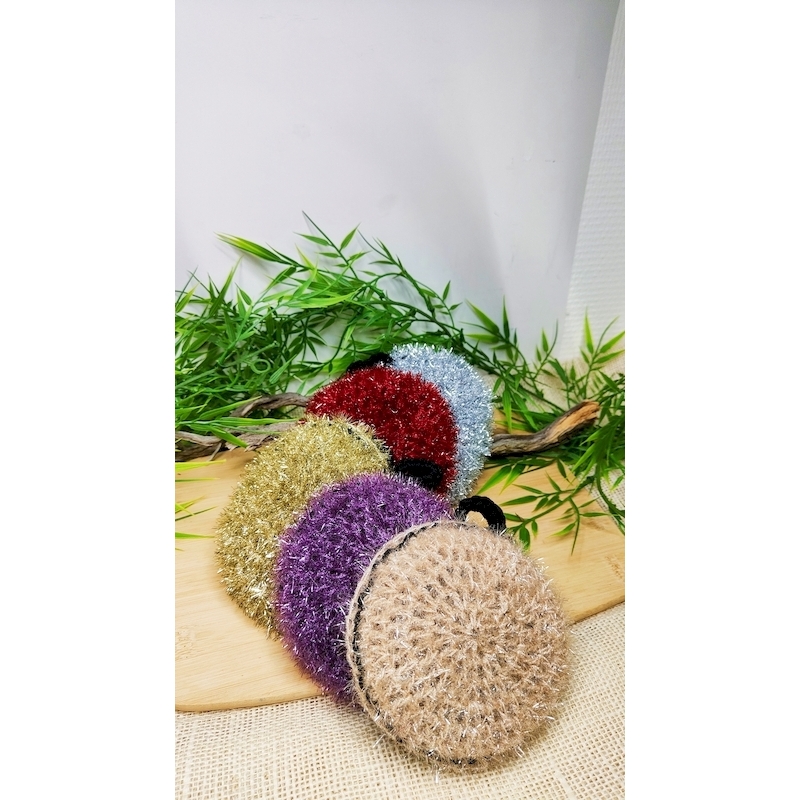 éponge tawashi durable zéro déchet