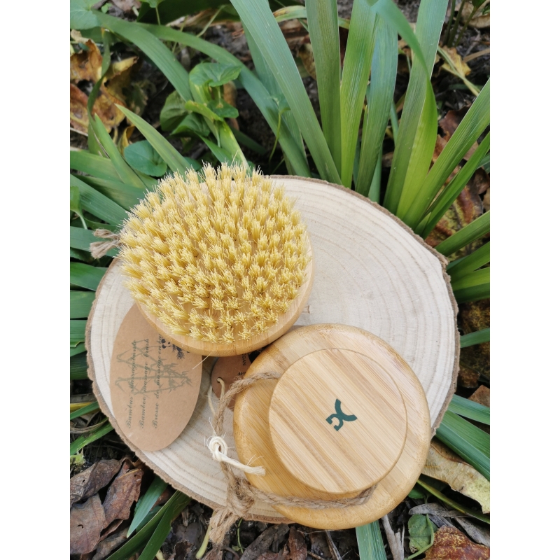 Brosse de massage ronde - La Bulle Naturelle